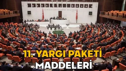 11. Yargı Paketi yarın Meclis’e sunuluyor: 31 Temmuz 2023 öncesi suçlara erken tahliye yolu
