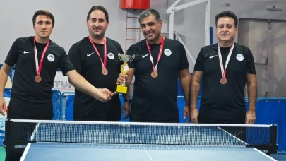 ESKİ Masa Tenisi Takımı Türkiye dördüncüsü oldu