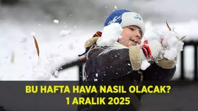 İşte, 1 Aralık 2025 hava durumu raporu: METEOROLOJİ KAR VE SAĞANAK UYARISINDA BULUNDU! Bu hafta hava nasıl olacak, hangi illere kar yağacak?