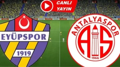 (ŞİFRESİZ) Eyüpspor - Antalyaspor maçı hangi kanalda, nasıl izlenir? Eyüpspor - Antalyaspor CANLI izle!