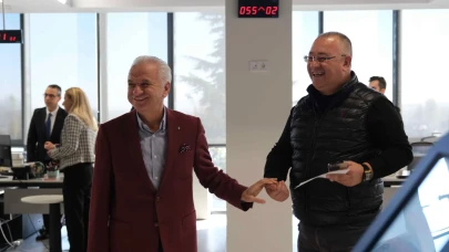 Eskişehir Ticaret Odası’nın yeni binasında ilk işlem gerçekleştirildi