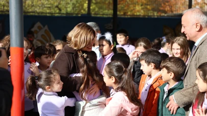 Başkan Ünlüce, Mezun Olduğu Ülkü İlkokulu’nda Öğretmenler Günü’nü Kutladı