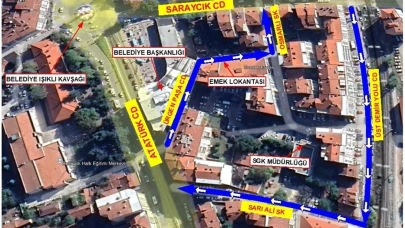 Bozüyük’te trafik akışını düzenleyen yeni tek yön uygulaması başlıyor