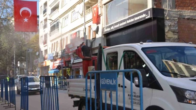 Bilecik’te şehit Ongan için cadde ve sokaklar gül suyu ile donatıldı