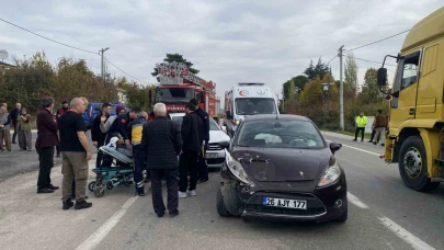 Bilecik’te trafik kazası: 2’si çocuk 5 yaralı