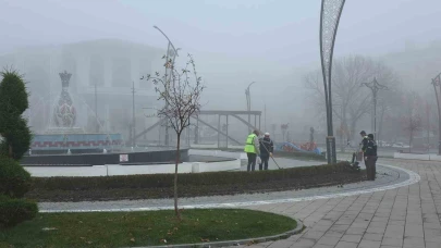 Kütahya'daki yoğun sis ulaşımı aksattı