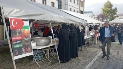 Osmaneli’nden Filistin’e yardım eli uzandı