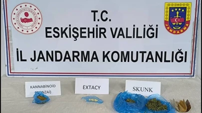 Odunpazarı’nda Durdurulan Araçtan Uyuşturucu Çıktı