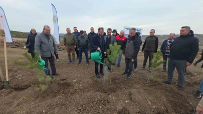 Kütahya’da vefat eden Yusuf Sezai Sevil anısına hatıra ormanı oluşturuldu