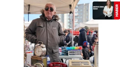 Her Ayın İkinci Pazarı Kurulan Antika Pazarı Yoğun İlgi Görüyor