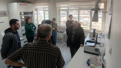 Afyon'da Üniversite Öğrencileri Analizleri Yerinde Gördü