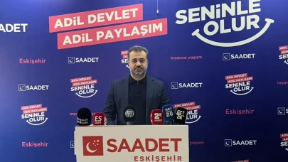 Saadet Partisi Odunpazarı İlçe Başkanı Osman Çalışkan: “Bu bütçede çiftçi yok, emekli yok, asgari ücretli yok”