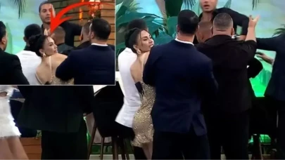Kısmetse Olur Perinaz Mustafa'ya tokat attıktan sonra ne ceza aldı? Perinaz diskalifiye mi oldu?