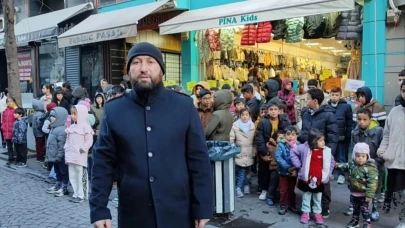 Cami İmamı Soner Şahin’den 275 Çocuğa Kışlık Mont Desteği
