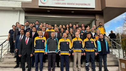 112’nin Kahramanları Acil Sağlık Hizmetleri Haftası’nda Buluştu