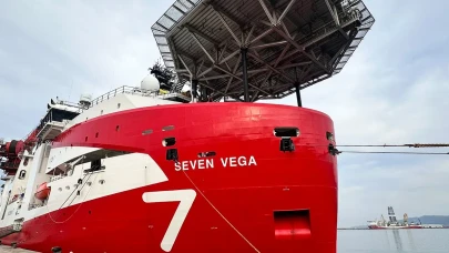 Seven Vega gemisi Filyos Limanı’nda: 2026 hedefi için kritik adım