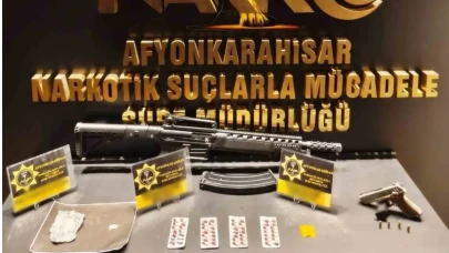 Afyonkarahisar'da Polisten 4 Farklı Adrese Uyuşturucu Madde Baskını