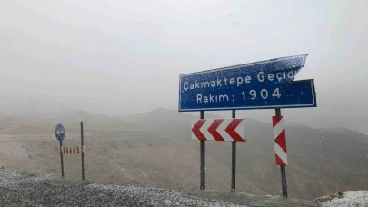 Afyonkarahisar’da Yağmur Yükseklerde Kara Döndü