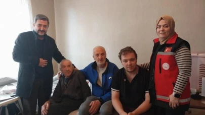 Bilecik’te 5 Kuşaktır Bir Arada Yaşayan Aileyi Sosyal Hizmet Ekipleri Ziyaret Etti