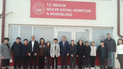 Bilecik’te Öğrenciler Sosyal Hizmetleri Yerinde Tanıdı