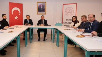 Bilecik’te Ortaokul Müdürleri Eğitim Değerlendirme Toplantısında Bir Araya Geldi