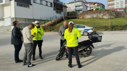 Bilecik’te Motosiklet ve ATV Kullanıcılarına Trafik Denetimi