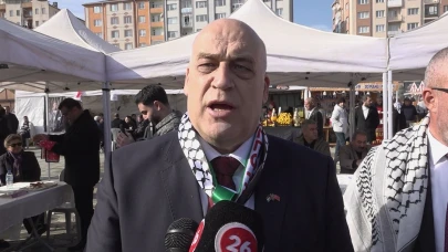 Eskişehir’de Filistin’e destek panayırı: Büyükelçi Nasri Abu Jaish’ten “soykırım sürüyor” mesajı