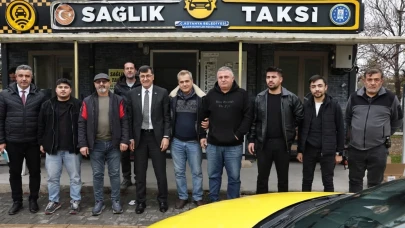 Başkan Eyüp Kahveci’den Taksi Duraklarına Ziyaret