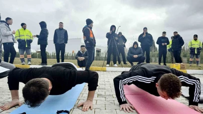 Kütahya OSB’nin Yeni İtfaiye Teşkilatında Parkur Heyecanı