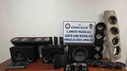 Kütahya’da Ses Sistemi Hırsızlığı: 2 Şüpheli Gözaltında