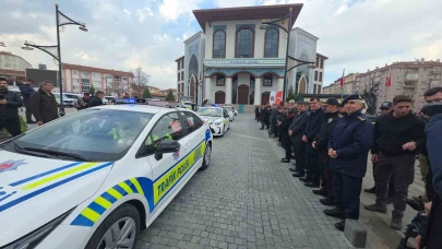 Kütahya’da güvenlik güçlerine 78 yeni araç teslim edildi