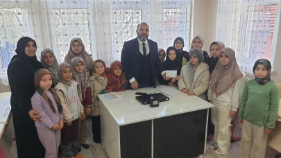 Minik Kur’an Kursu Öğrencilerinden Filistin’e Anlamlı Bağış