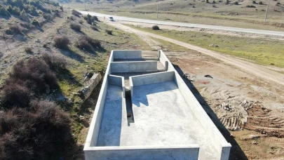 İnönü’de Üreticiye Destek: Oklubalı’ya Koyun Yıkama Alanı Yapıldı