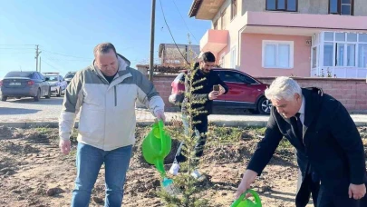Şuhut İlçe Emniyet Müdürlüğü Adına Hatıra Ormanı Oluşturuldu