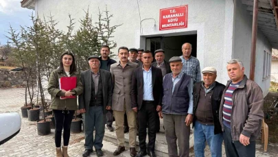 Şuhut’ta Çiftçilere Tarımsal Eğitim Hakkında Bilgiler Verildi