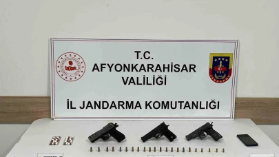 Afyonkarahisar’da Uyuşturucu ve Silah Operasyonu: 1 Tutuklama