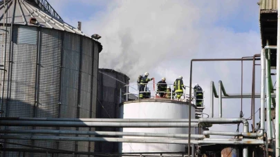Afyonkarahisar’da yağ fabrikasında yeniden yangın