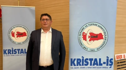 Kristal-İş sendikası Eskişehir şubesinde güven tazeledi
