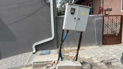 Eskişehir’de o sokakta tehlike kapının önüne kadar dayandı