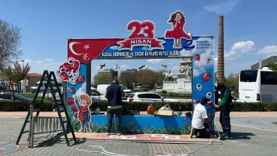 Eskişehir’de 23 Nisan için hazırlıklar başladı