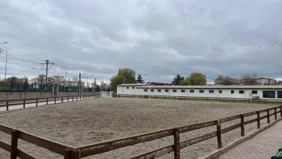 Kentpark’taki at çiftliğine soğuk havalar nedeniyle ilgi azaldı