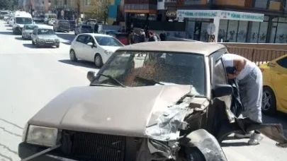 Freni Boşalan Araç Kontrolden Çıktı