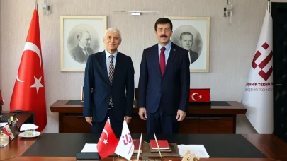 KSBÜ Rektörü ESTÜ Rektörüne Anlamlı Ziyarette Bulundu