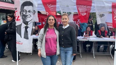 Eskişehir’de Ekrem İmamoğlu için düzenlenen imza kampanyasına yoğun ilgi