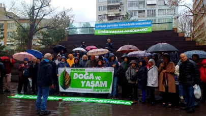 Eskişehir'de doğa için nöbet