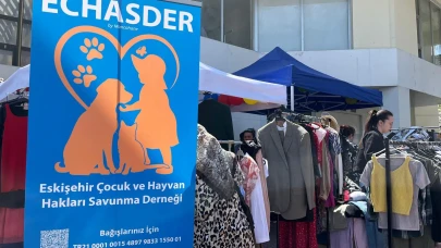 ECHASDER’den Eskişehir’de anlamlı kermes