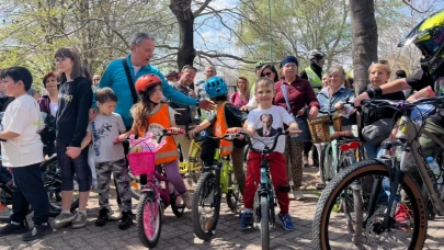 Doğa için pedallar döndü, mücadele büyüyor