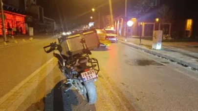 Eskişehir’de Alkollü Motosiklet Sürücüsü Taksiyle Çarpıştı: 1 Yaralı