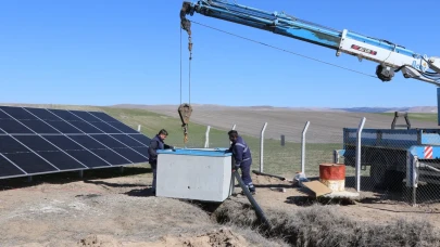 Eskişehir’in Doğanca Mahallesi’nde güneş enerjili su sistemi kuruldu