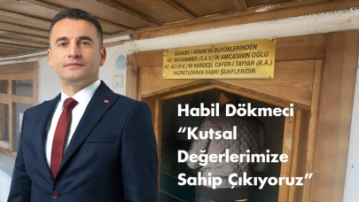 Habil Dökmeci Sivrihisar’da Hz. Cafer-i Tayyar (r.a.) Türbesi Baştan Sona Yenilendi, Ziyarete Açıldı